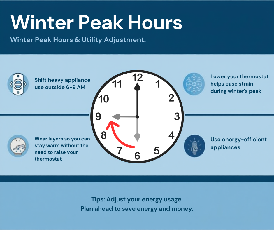 PWC’s Winter Rate Shift: How Cumberland County Residents Can Save on Energy Bills
